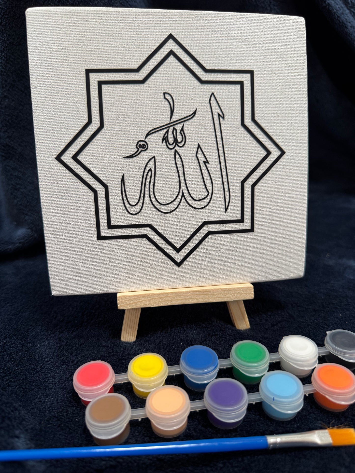Islamic Canvas Painting Kit