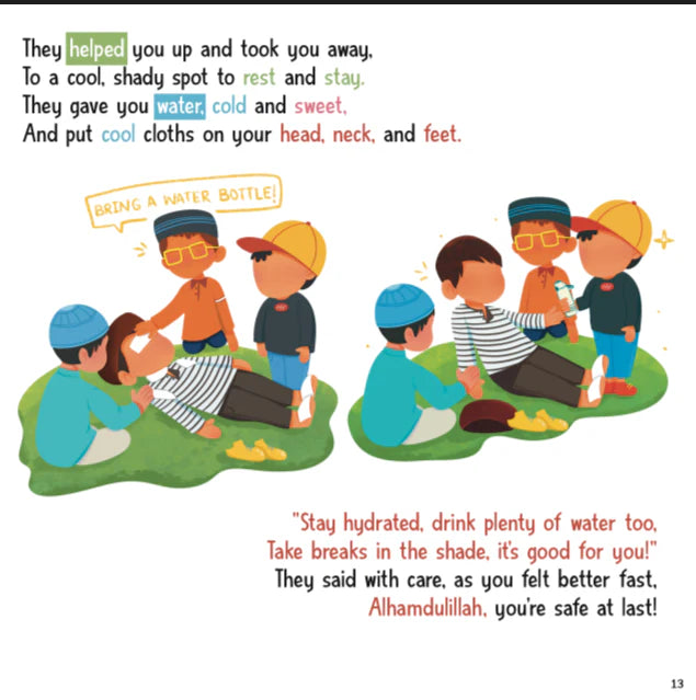 A Little Muslim's Guide To First Aid Skills