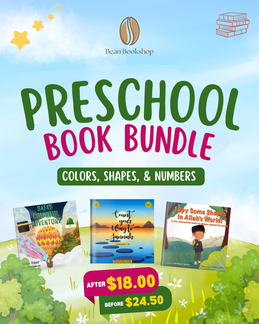 Preschool Books Bundle: Colors, Shapes, Numbers