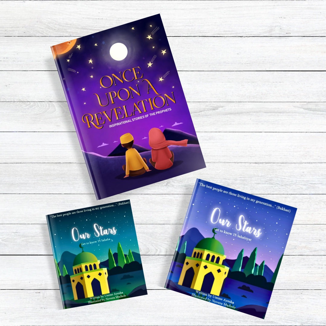 Prophets and Sahabah book bundle: Once Upon a Revelation + Our Stars book set