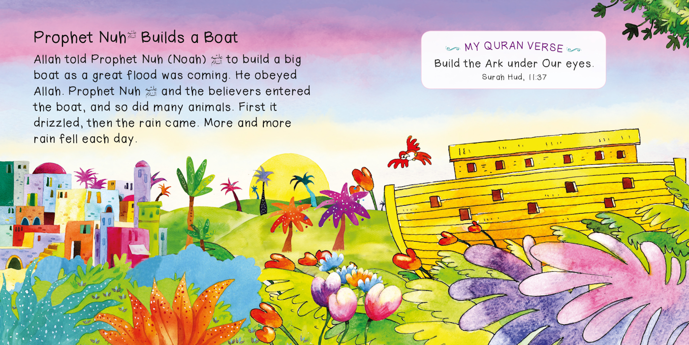 Quran Stories for Toddlers Board Book