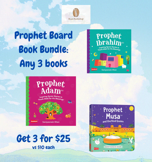 3 Board Book Bundle (Prophets Books)