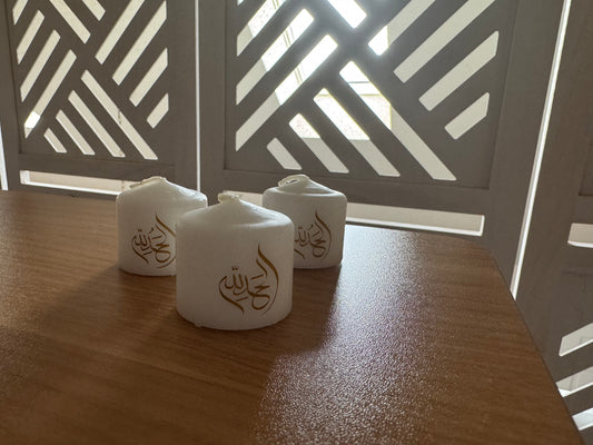 Mini Calligraphy Candles